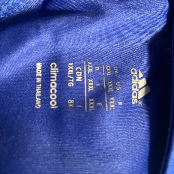 Adidas Blue Climacool Jersey - Picture 2 of 3